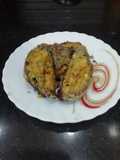 Stuffed Sprouted Moong Dal Dhokla