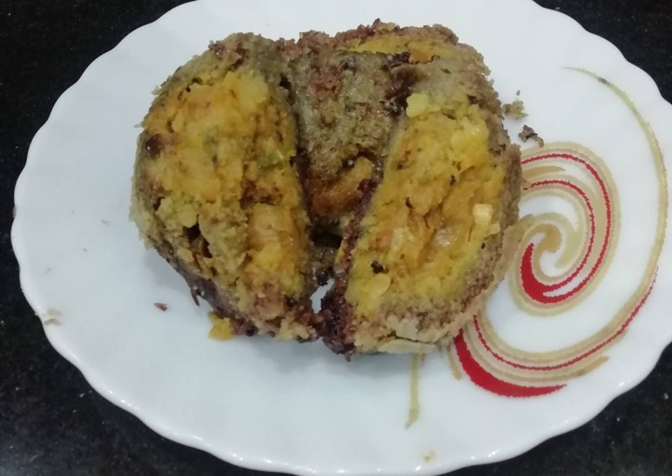 Stuffed Sprouted Moong Dal Dhokla