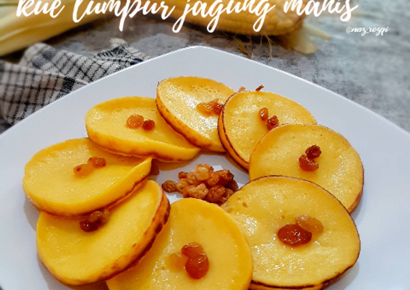 Kue Lumpur Jagung Manis