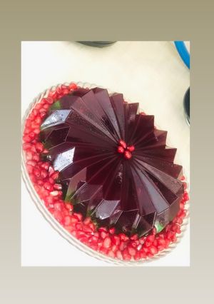 عکسی از دستور ژله