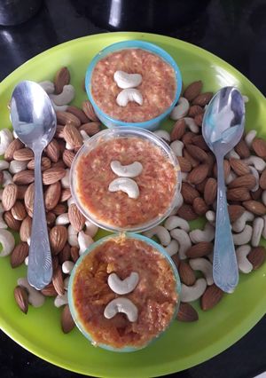 A picture of Carrot barfi.