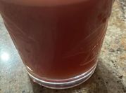 A picture of watermelon syrup