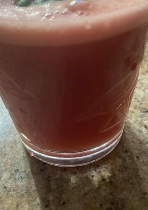 A picture of Watermelon gin cocktail.