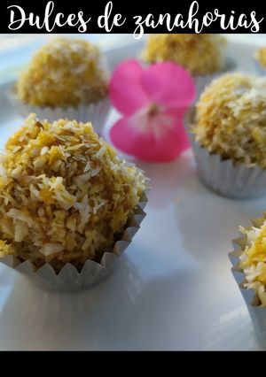 Una foto de Dulces de zanahorias