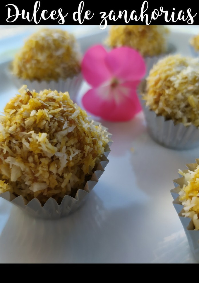 Una foto de Dulces de zanahorias