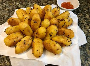 Hình của món Khoai lang kén !.