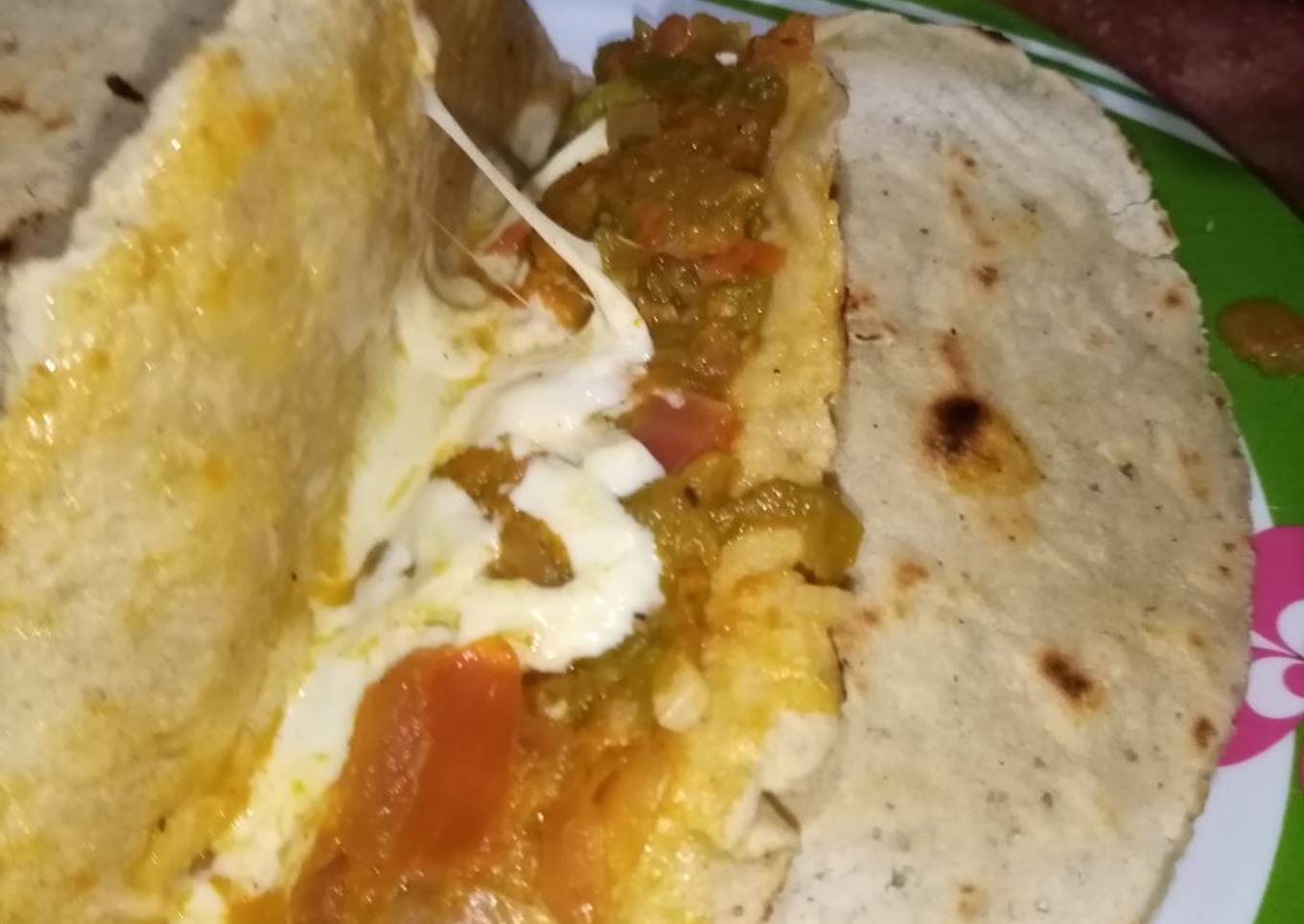 Quesadillas de flor de calabaza