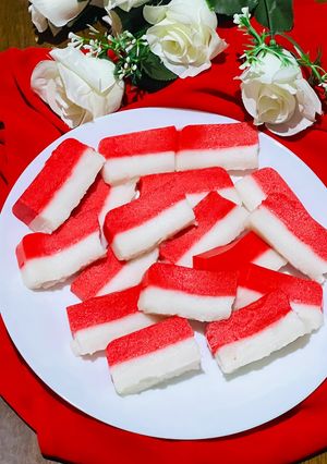 Foto resep Lapis Pepe Tepung Ketan Merah Putih