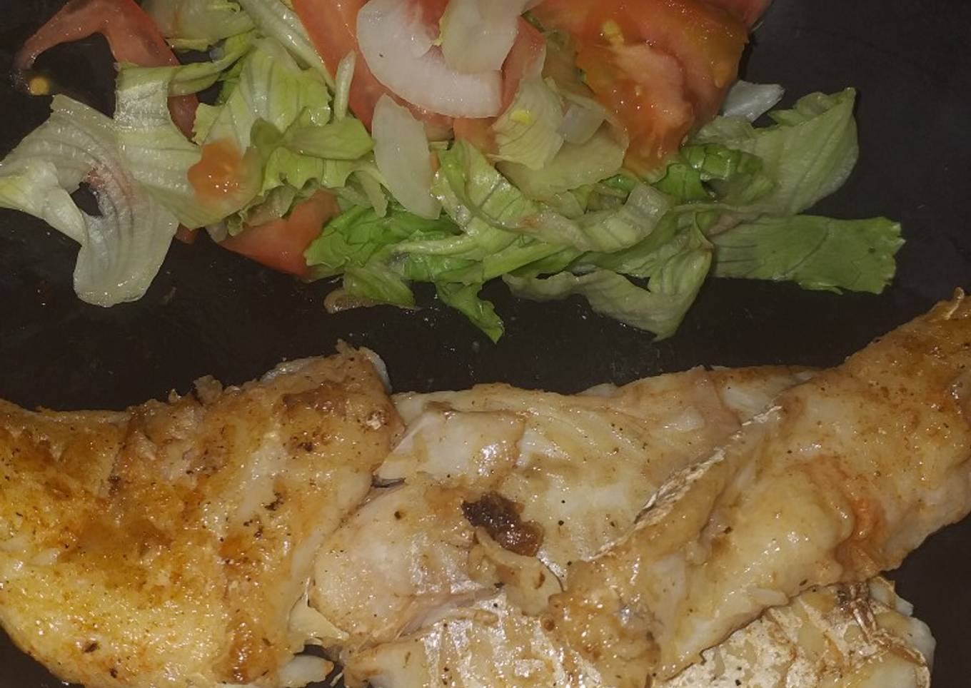 Filet de merluza a la plancheta