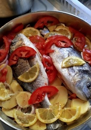 Φωτογραφία της συνταγής Τσιπούρες στον φούρνο!!!