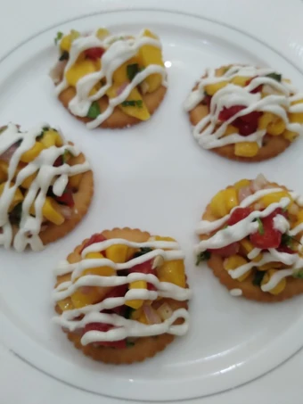 Simple Way Make Recipe Creamy mango salsa puff that is Delicious, Appealing}
