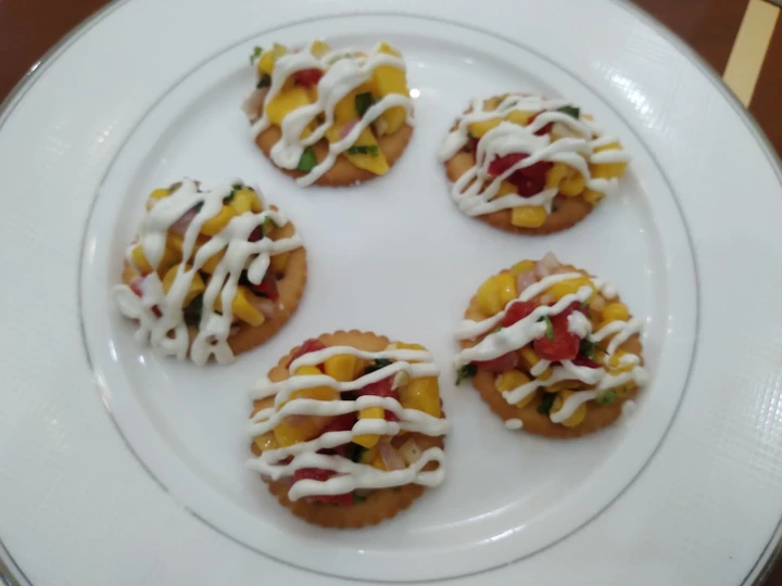 Simple Way Make Recipe Creamy mango salsa puff that is Delicious, Appealing}