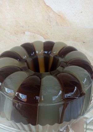 Foto resep Puding Coklat Vanilla
