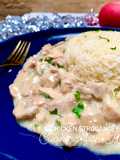 Chicken mushroom stroganoff