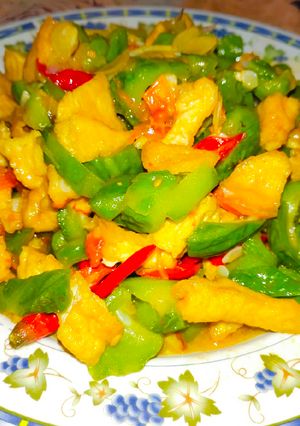 Foto resep Tumis Oyong Tahu/ Sayur Gambas