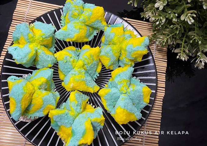 Anti Ribet, Membuat Bolu Kukus Air Kelapa Muda Wajib Dicoba