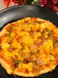 Wheat base pizza