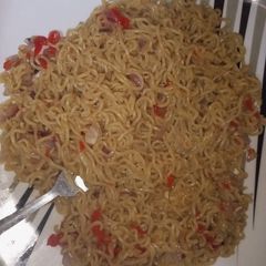 A picture of Spicy crayfish noodles.