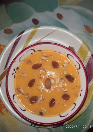 रबड़ी आम वाली (Rabdi aam wali recipe in Hindi) रेसिपी मुख्य फोटो