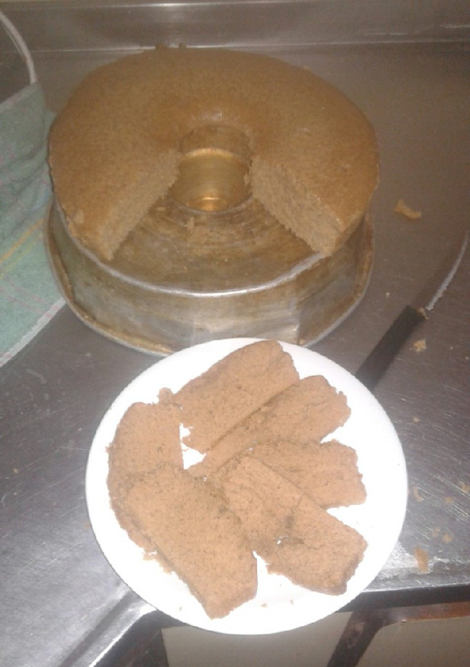 Una foto de Torta de café (Bizcochuelo) fácil, rápido y barato