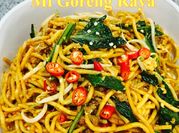 Gambar mee goreng udang kering