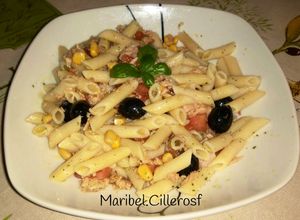 Foto principal de Ensalada de macarrones con atún