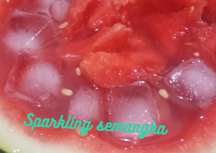 Cara Musim Gugur LezatSparkling semangka