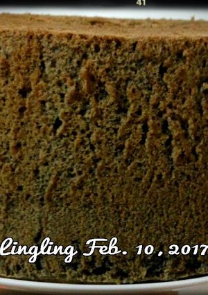 Foto resep Law's Kitchen Ketan Hitam Chiffon Cake
