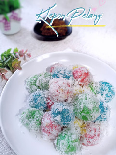Foto resep Klepon Ketan Pelangi Tanpa Kapur Sirih