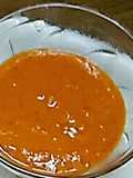 Spicy red chilli chutney