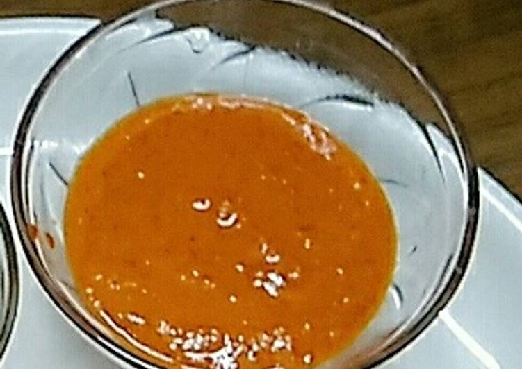Recipe of Any-night-of-the-week Spicy red chilli chutney