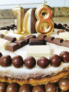 Una foto de Tarta de 3 chocolates