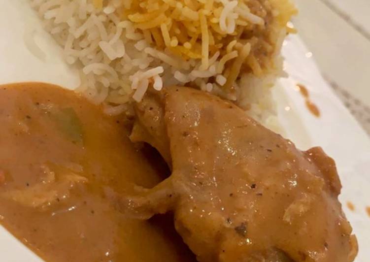 دجاج بالزبدة