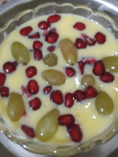 खीर फ्रूट कस्टर्ड (Kheer Fruit Custard recipe in hindi) रेसिपी मुख्य फोटो