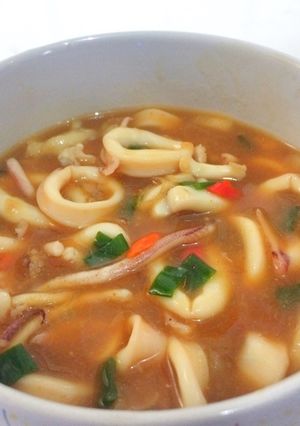 Foto resep Cumi Kuah Saos Padang