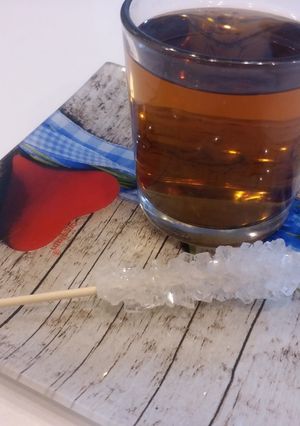 عکسی از دستور چای هل و گلاب