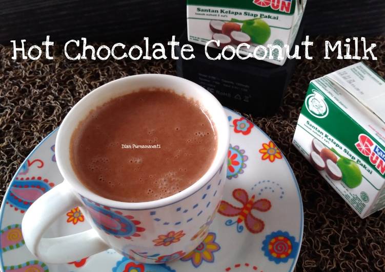 Hot Chocolate Coconut Milk