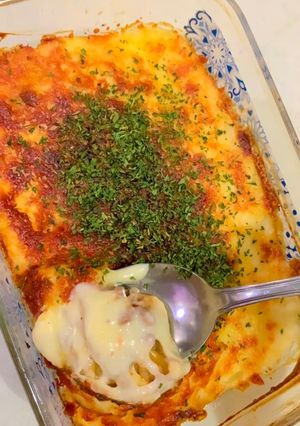 Foto resep Spaghetti Brulee by Me 😍