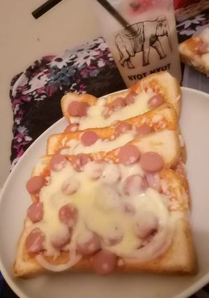 Foto resep Pizza Roti Tawar