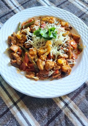 A picture of Keto Sauted Veggies.