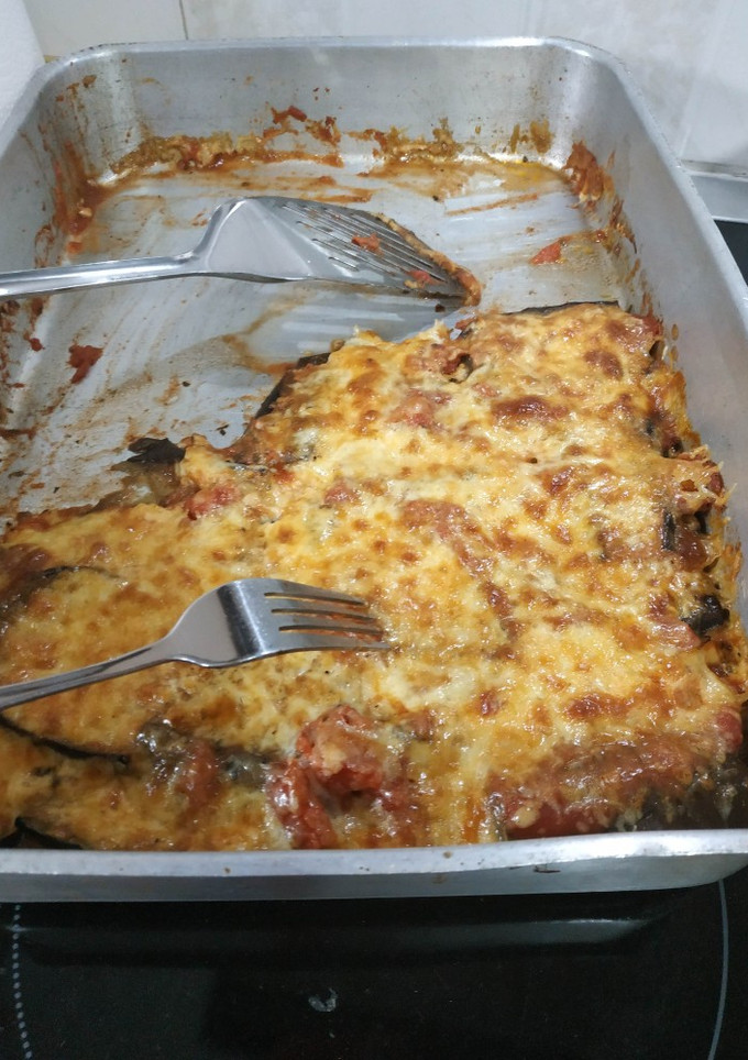 Φωτογραφία της συνταγής Πίτσα μελιτζάνας 🍕🍆
