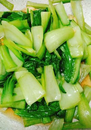 Hình của món Cải thìa xào ngon.