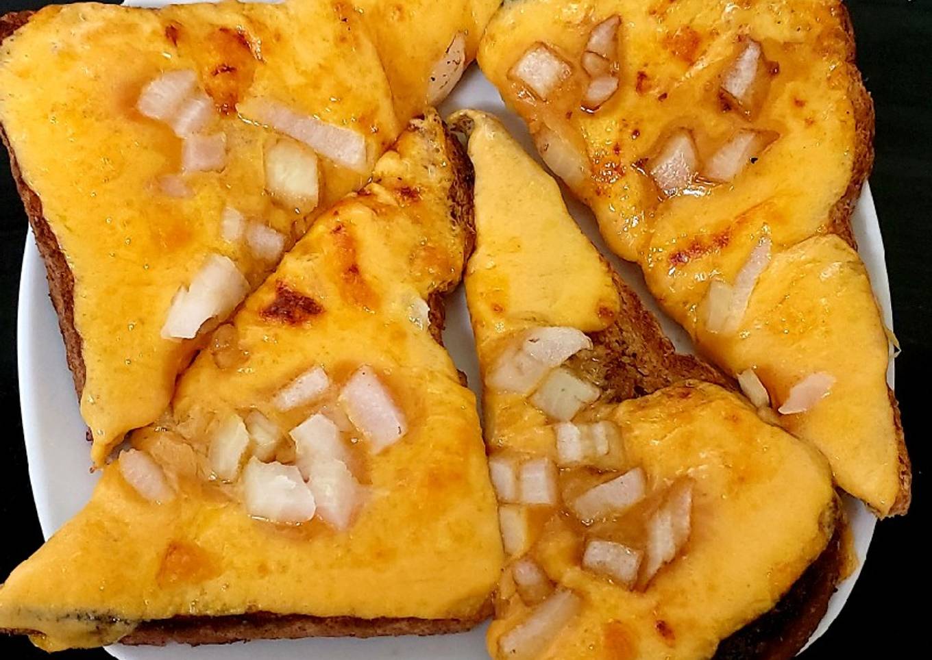 My Cheese & Onion on Toast 🤩