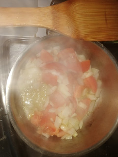 Una foto de Pechuga de pollo en salsa
