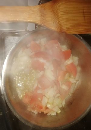 Una foto de Pechuga de pollo en salsa