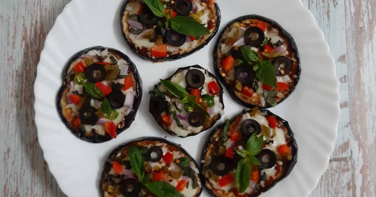 eggplant pizza recipe in hindi