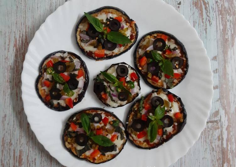 Step-by-Step Guide to Prepare Perfect Eggplant pizza 🍕