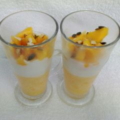 A picture of Mango falooda.