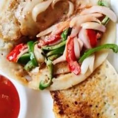 A picture of Mayo dosa.