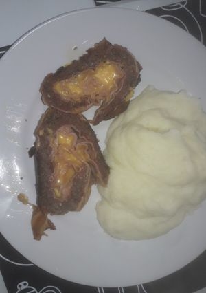 Una foto de Pan de carne relleno